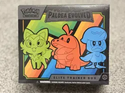 Pokemon TCG Sword & Shield Paldea Evolved Elite Trainer Box ETB Factory Sealed - Image 1