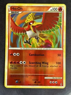 Pokemon TCG Ho-Oh 9/95 Call Of Legends Holo Rare Excellent Condition - Image 1