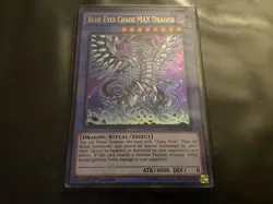Blue-Eyes Chaos MAX Dragon Ultra Rare 1st Edition MVP1-EN004 - Image 1