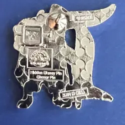 2024 Hidden Mickey Disney DLR Disneyland Hat Box Ghost D - Chaser Pin - Image 2