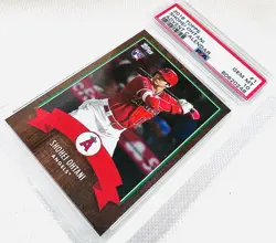 2018 Topps Advent Calendar Shohei Ohtani RC Card #1 SP Rookie Card PSA 10 💎 - Image 2