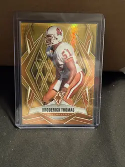 2025 Panini Phoenix Broderick Thomas GOLD Phoenix /10 Buccaneers SP - Image 1