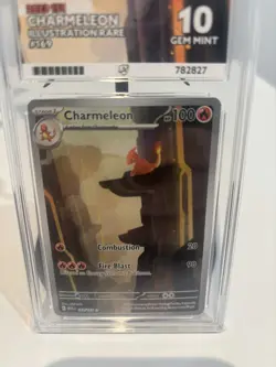 Pokemon 151 Charmeleon 169/165 Illustration Rare English ACE 10 - Image 4