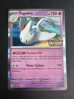Togekiss SVP038 Black Star Promo Scarlet & Violet Holo Pokemon Card - Image 1