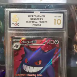 Pokemon TCG Gengar EX Temporal Forces 193/162 Card MGC 10 Gem Mint - Image 3