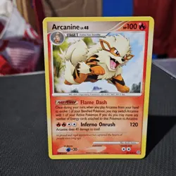 Arcanine Pokemon TCG Secret Wonders Non-Holo Rare Card #22/132 - Image 1
