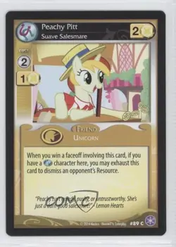2014 My Little Pony Collectible Card Game The Crystal Games Expansion Set #89 - Image 1