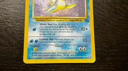 POKEMON TCG - ENGLISH FOSSIL SET LAPRAS 10/62 HOLO RARE CARD LP MP - Image 4