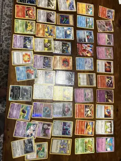 vintage pokemon cards estate lot 50 Cards - Image 1