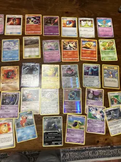 vintage pokemon cards estate lot 50 Cards - Image 3