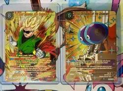 Dragon Ball Super Card Game Great Saiyaman & Zen-Oh SPR Lot - BT28 - Image 1