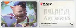 DELIVERY MOOGLE ART CARD 1 SPECIAL ART SERIES: FINAL FANTASY MTG NM - Image 1