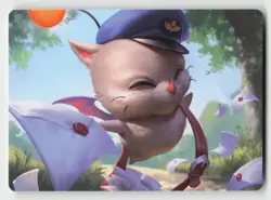 DELIVERY MOOGLE ART CARD 1 SPECIAL ART SERIES: FINAL FANTASY MTG NM - Image 2