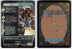 SUMMON: YOJIMBO (BORDERLESS) 196 FOIL R COMMANDER: FINAL FANTASY MTG NM - Image 1