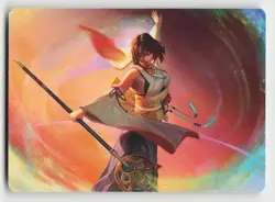 YUNA, GRAND SUMMONER ART CARD 22 SPECIAL ART SERIES: FINAL FANTASY MTG NM - Image 2