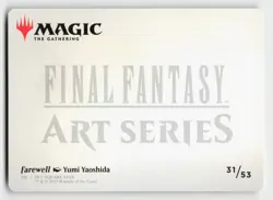 FAREWELL ART CARD 31 SPECIAL ART SERIES: FINAL FANTASY MTG NM - Image 3