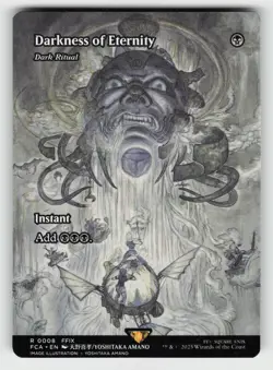 DARKNESS OF ETERNITY - DARK RITUAL (SHOWCASE) 8 FINAL FANTASY: MTG NM - Image 2