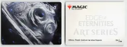 UTHROS, TITANIC GODCORE ART CARD 34 ART SERIES: EDGE OF ETERNITIES MTG NM - Image 1
