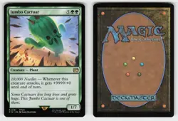 JUMBO CACTUAR 191 R FINAL FANTASY MTG NM - Image 1