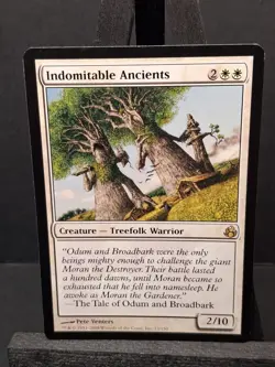 MTG Indomitable Ancients Morningtide MOR Rare Treefolk 10 Toughness LP Magic EDH - Image 1