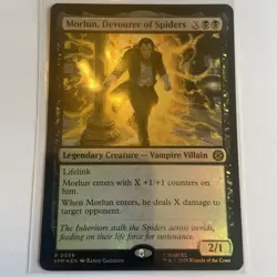 MTG: Spider-Man - Morlun, Devourer of Spiders(Foil) - Rare - 0059 NM - Image 1