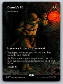 Donnie's Bo - Shadowspear (Borderless) Teenage Mutant Ninja Turtles Regular - Image 1