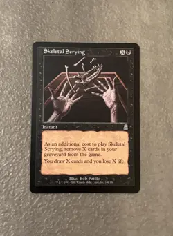 MTG ** Skeletal Scrying ** Odyssey - Image 1