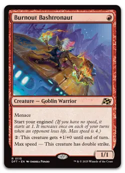 Burnout Bashtronaut #115 (NM) Aetherdrift DFT Magic MTG - Image 1