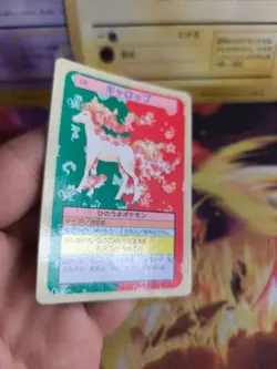 Pokemon Karte Card Topsun blue back 1995 bandai japanese Rapidash Galoppa NM - Image 5