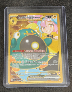 CARTE POKEMON AMPIBIDOU EX DE MASHYNN 188/159 FR AVENTURES ENSEMBLES - Image 1