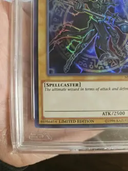 Dark Magician MVP1-ENSV3 Secret Rare AGS 10 GEM MT Movie Pack Limited Edition - Image 3