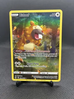 Bidoof | GG29/GG70 | NM | Crown Zenith Galarian Gallery | Pokemon Card - Image 1