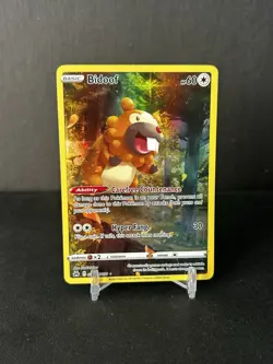Bidoof GG29/GG70 Crown Zenith Galarian Gallery Ultra Rare Full Art Pokemon - Image 1