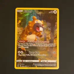 Pokemon Card Bidoof GG29/GG70 Crown Zenith Galarian Gallery Near Mint - Image 1