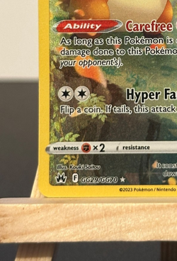 Bidoof Full Art GG29/GG70 SWSH12.5 Pokemon Crown Zenith Galarian Gallery NM - Image 5
