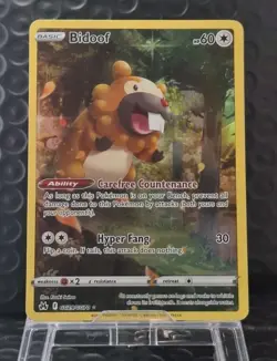 Bidoof GG29/GG70 – Crown Zenith: Galarian Gallery Pokemon Card TCG - Image 1