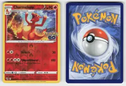 CHARMELEON 009/078 REVERSE HOLO UC POKEMON GO POKEMON NM - Image 1