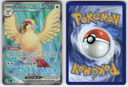 PIDGEOT EX 217/197 ULTRA RARE OBSIDIAN FLAMES POKEMON NM/M - Image 1