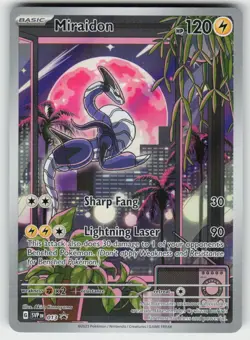 MIRAIDON 013 P SCARLET & VIOLET PROMO POKEMON NM/M - Image 2
