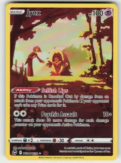 JYNX TG04/TG30 TRAINER GALLERY RARE SILVER TEMPEST TRAINER GALLERY POKEMON NM - Image 2