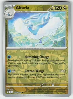 ALTARIA 134/191 REVERSE HOLO UC SURGING SPARKS POKEMON NM/M - Image 2