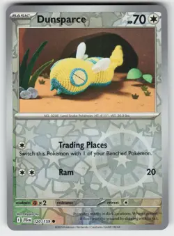 DUNSPARCE 120/159 REVERSE HOLO C JOURNEY TOGETHER POKEMON NM/M - Image 2