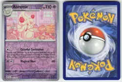 ALCREMIE 65/142 REVERSE HOLO R STELLAR CROWN POKEMON NM/M - Image 1