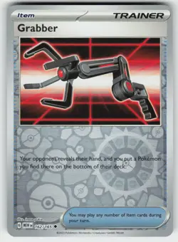 GRABBER 162/165 REVERSE HOLO UC 151 POKEMON NM/M - Image 2