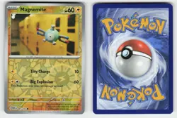 MAGNEMITE 081/165 REVERSE HOLO C 151 POKEMON NM/M - Image 1