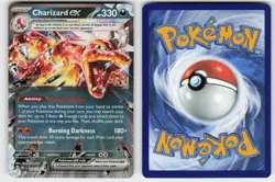 CHARIZARD EX 125/197 DOUBLE RARE OBSIDIAN FLAMES POKEMON NM/M - Image 1