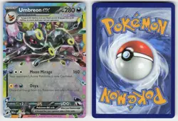UMBREON EX 060/131 DOUBLE RARE PRISMATIC EVOLUTIONS POKEMON NM/M - Image 1