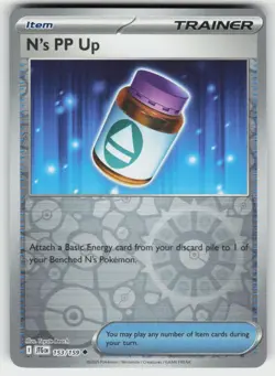 N'S PP UP 153/159 UC REVERSE HOLO JOURNEY TOGETHER POKEMON NM/M - Image 2