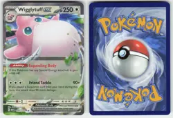 WIGGLYTUFF EX 040/165 DOUBLE RARE 151 POKEMON NM/M - Image 1