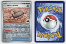 ANTIQUE DOME FOSSIL 152/165 REVERSE HOLO C 151 POKEMON NM/M - Image 1